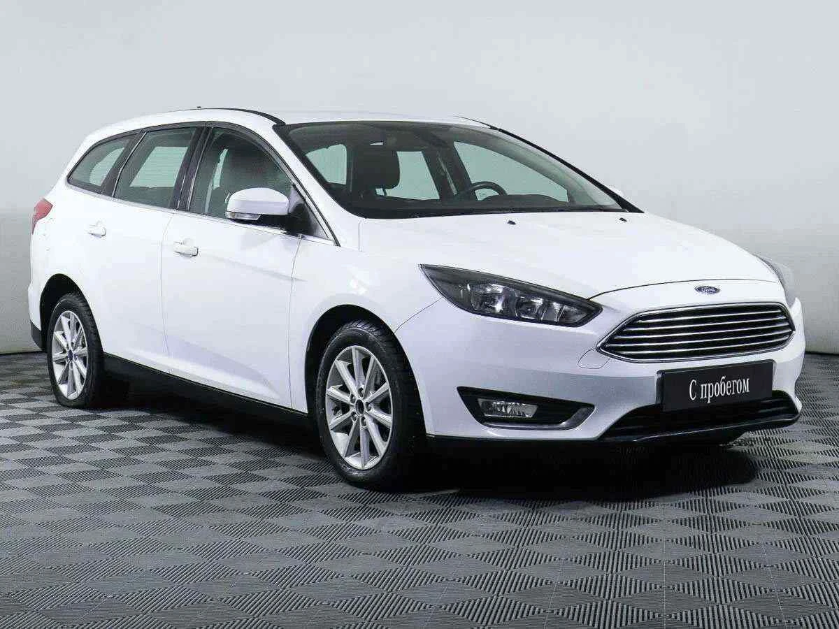 Ford Focus, Белый, 2018, Робот, 105 л.с., цена от 864 000 руб.
