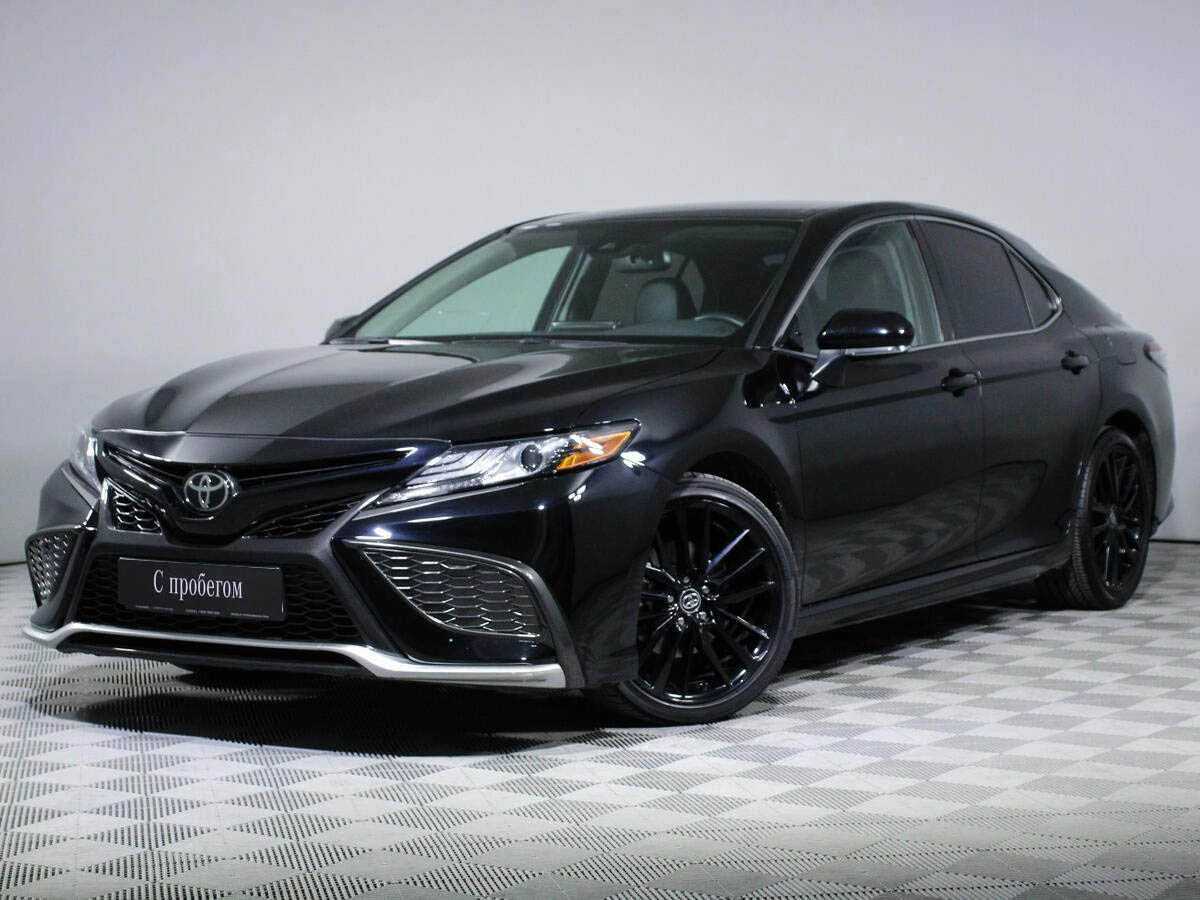 TOYOTA CAMRY, Черный, 2021, Автоматическая, 206 л.с., цена от 1 984 000 руб.