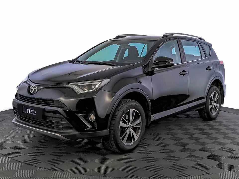 TOYOTA RAV4, Черный, 2018, Вариатор, 146 л.с., цена от 1 676 800 руб.