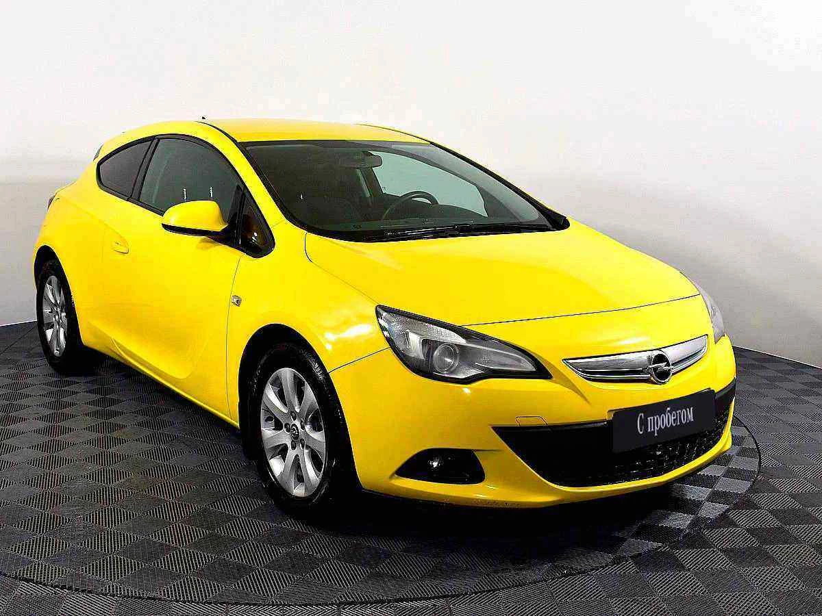 Opel Astra, Желтый, 2014, Автоматическая, 140 л.с., цена от 470 000 руб.