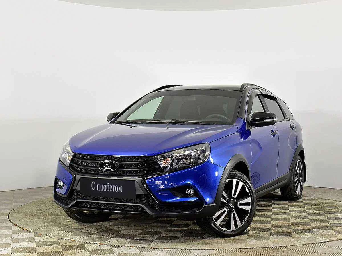 LADA Vesta SW Cross, Синий, 2020, Механическая, 106 л.с., цена от 870 000 руб.