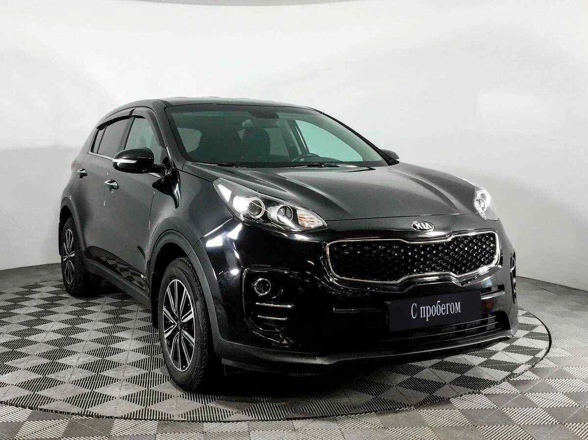 KIA Sportage, Черный, 2017, Автоматическая, 150 л.с., цена от 1 466 000 руб.