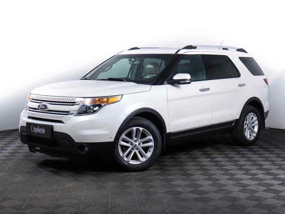 Ford Explorer, Белый, 2012, Автоматическая, 249 л.с., цена от 973 000 руб.
