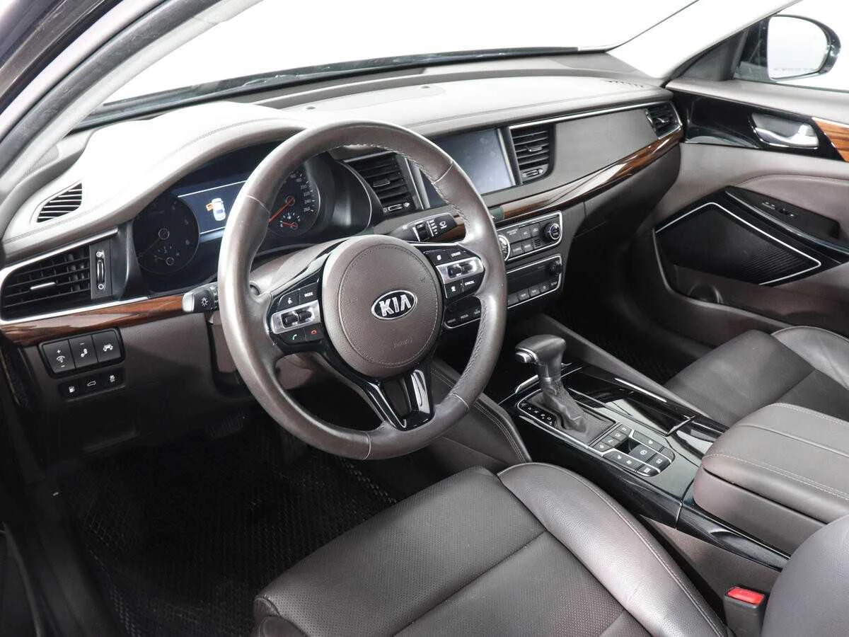 KIA K7, Черный, 2017, Автоматическая, 202 л.с., цена от 1 727 200 руб.
