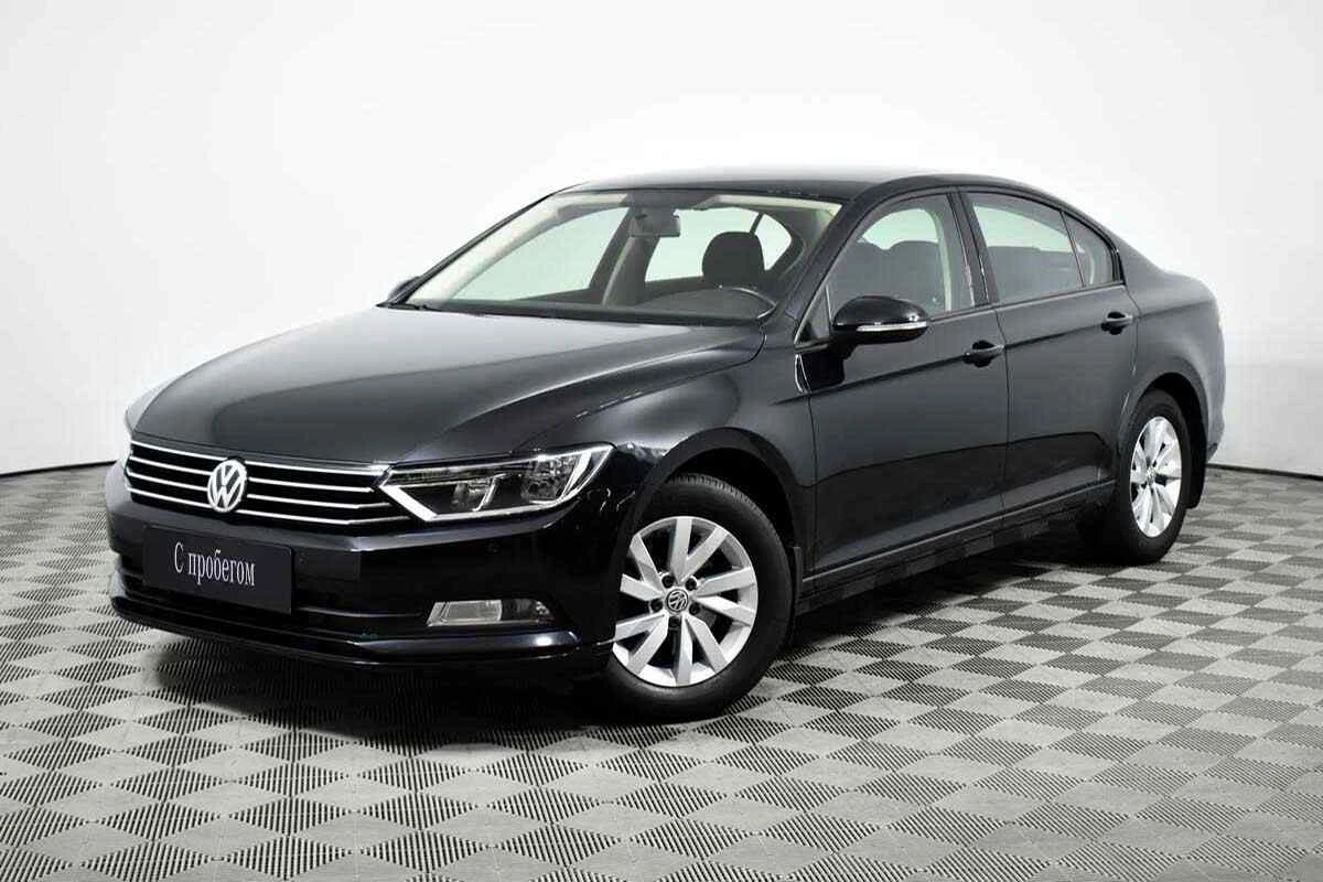 Volkswagen Passat, Черный, 2018, Робот, 125 л.с., цена от 1 350 000 руб.