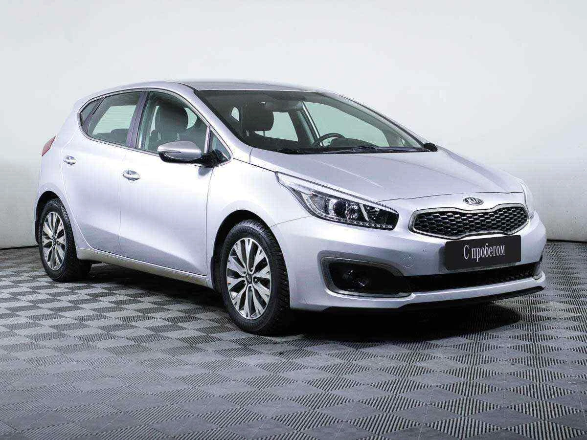 KIA Ceed, Серебряный, 2018, Робот, 135 л.с., цена от 970 000 руб.