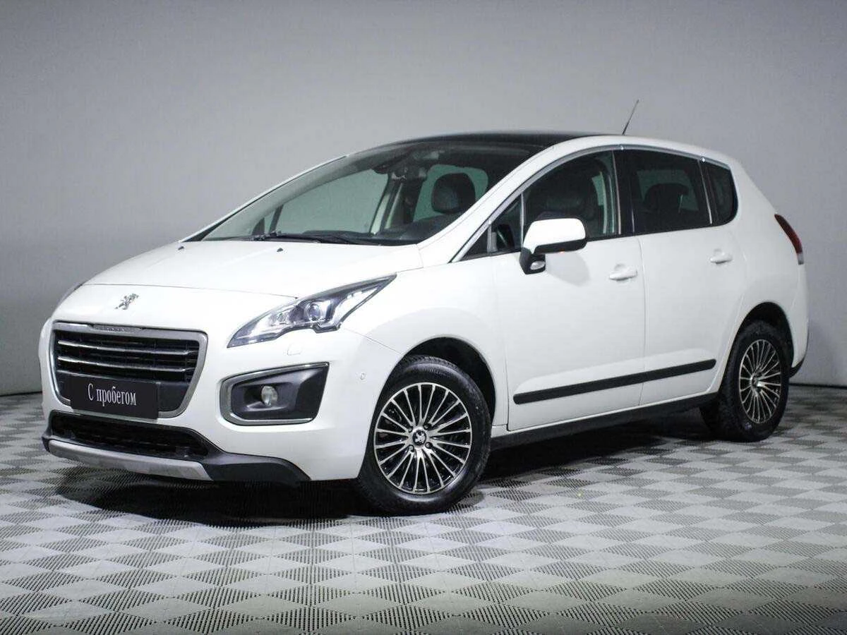 PEUGEOT 3008, Белый, 2014, Автоматическая, 150 л.с., цена от 562 400 руб.