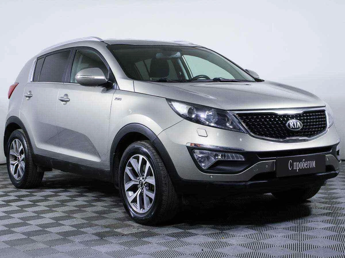 KIA Sportage, Бежевый, 2014, Автоматическая, 150 л.с., цена от 900 000 руб.