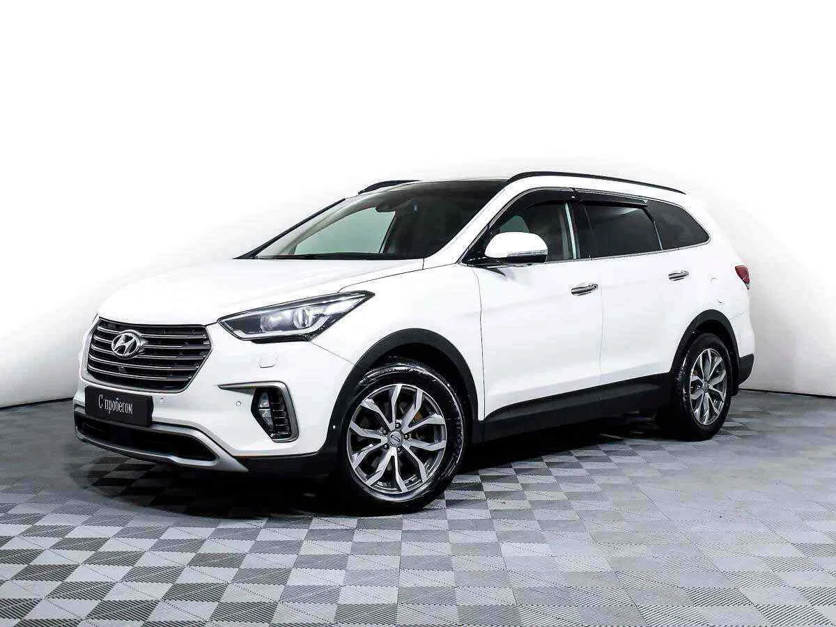 Hyundai Santa Fe, Белый, 2017, Автоматическая, 200 л.с., цена от 1 448 000 руб.