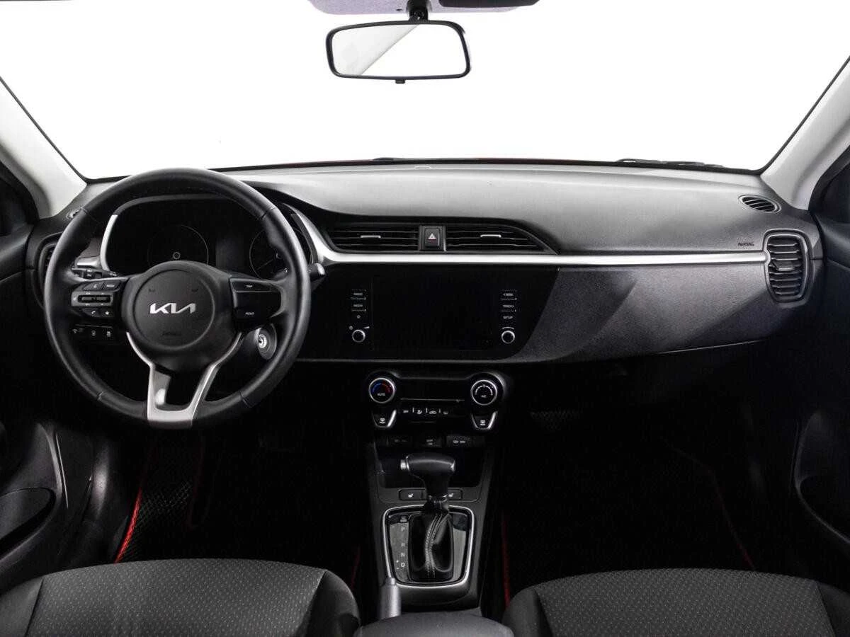 KIA RIO, Красный, 2022, Автоматическая, 123 л.с., цена от 1 096 000 руб.