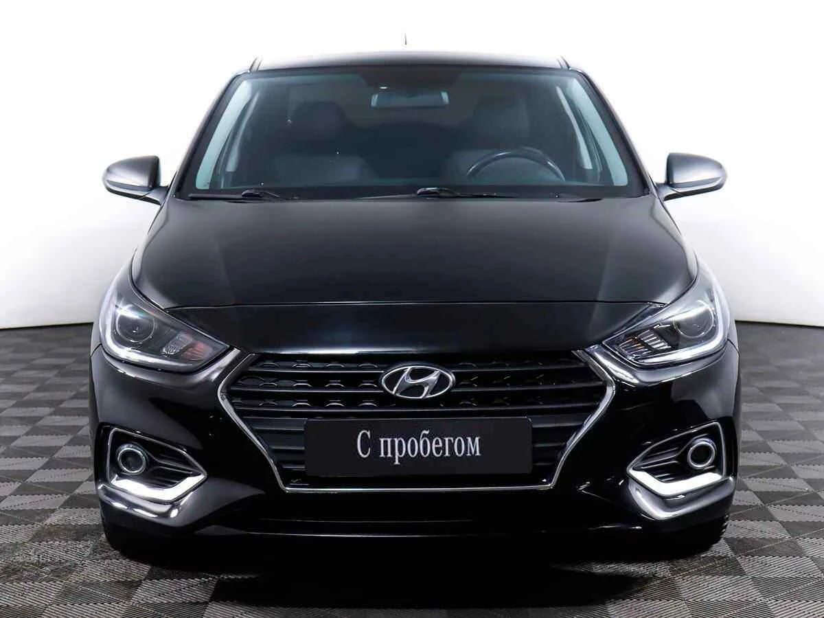 Hyundai Solaris, Черный, 2019, Автоматическая, 123 л.с., цена от 465 000 руб.