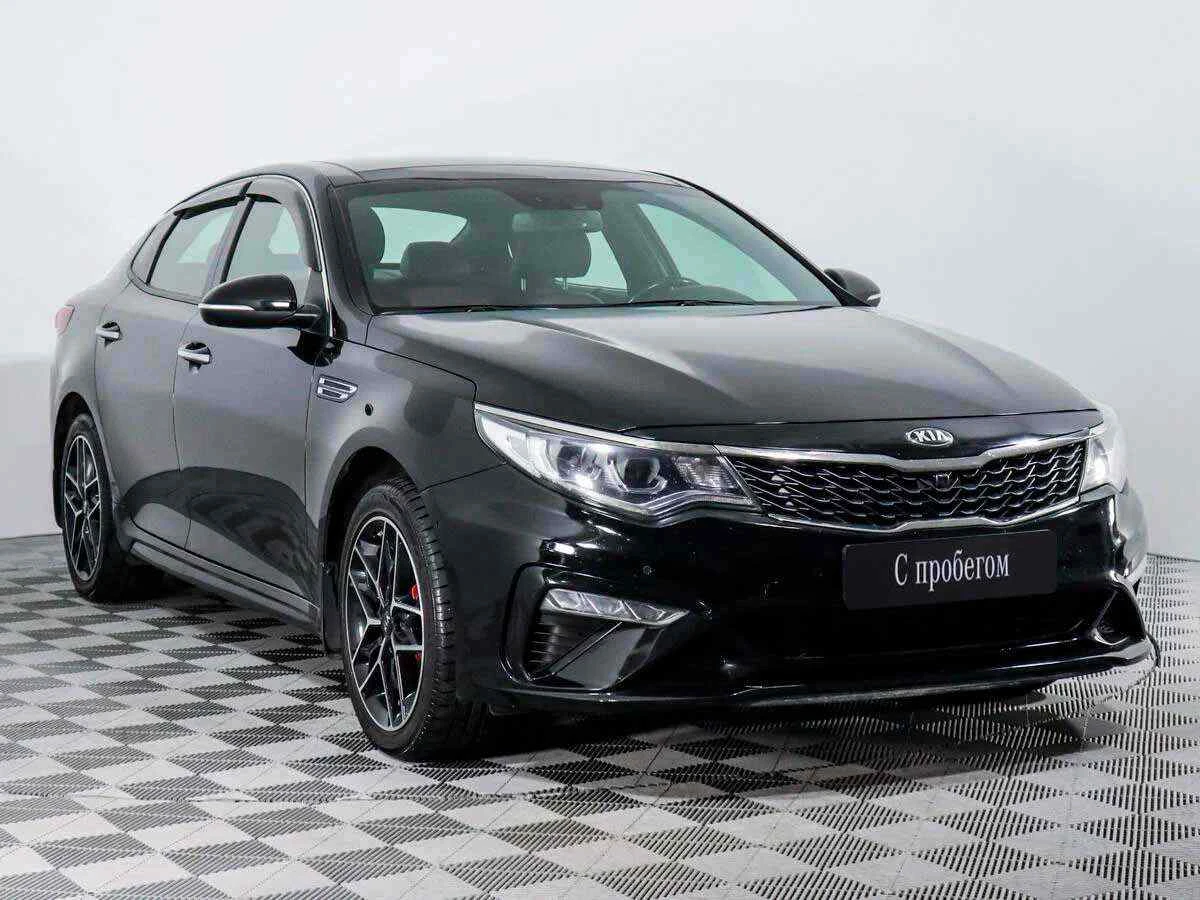 KIA Optima, Черный, 2019, Автоматическая, 245 л.с., цена от 1 496 000 руб.