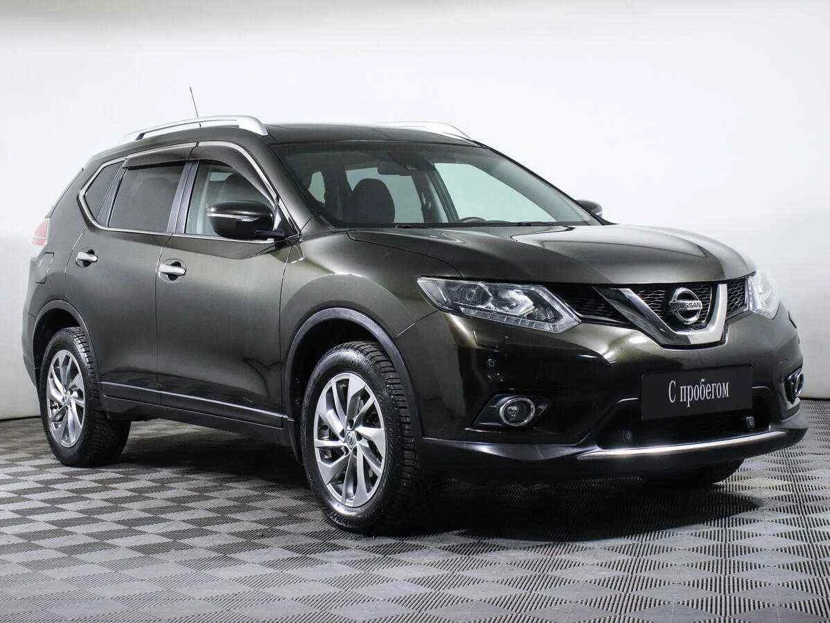 Nissan X-Trail, Зеленый, 2015, Вариатор, 144 л.с., цена от 1 355 000 руб.