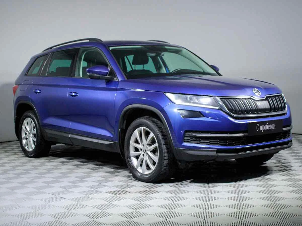 SKODA KODIAQ, Синий, 2019, Робот, 150 л.с., цена от 1 920 000 руб.