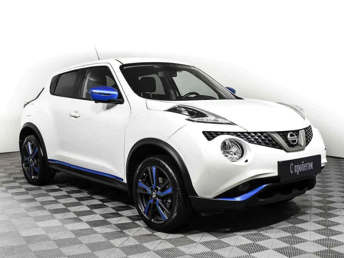 Nissan Juke, Белый, 2018, Вариатор, 117 л.с., цена от 1 435 900 руб.