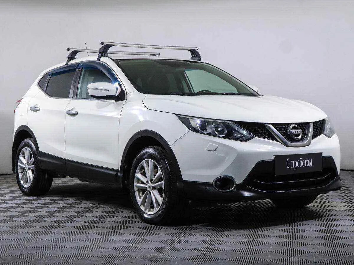 Nissan Qashqai, Белый, 2014, Вариатор, 144 л.с., цена от 819 000 руб.