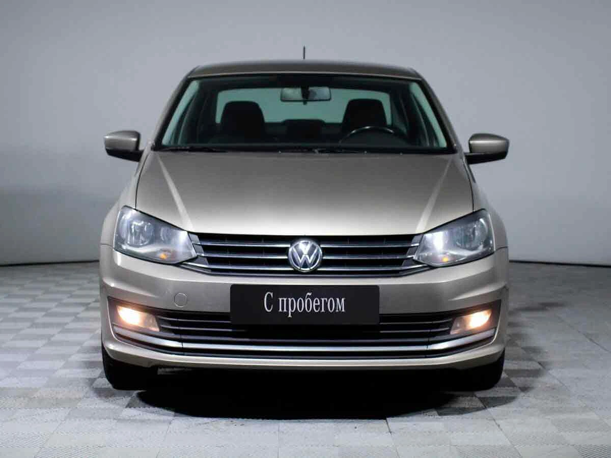 VOLKSWAGEN POLO, Бежевый, 2017, Автоматическая, 110 л.с., цена от 760 000 руб.