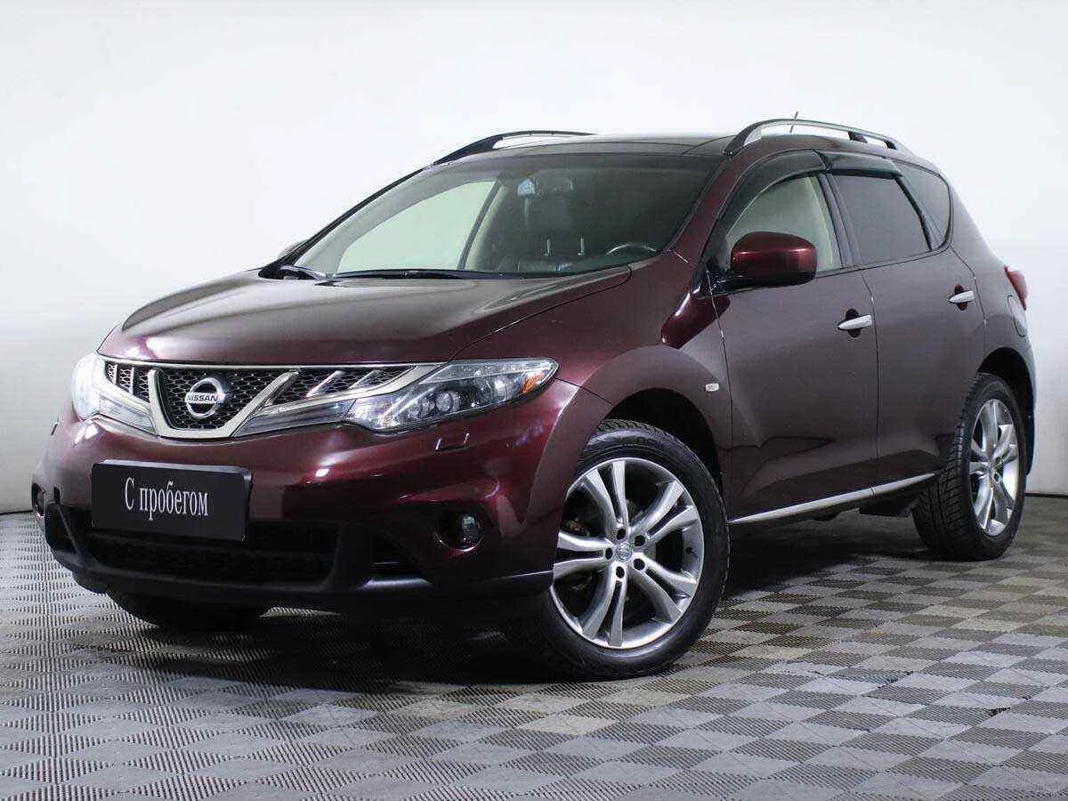Nissan Murano, Красный, 2014, Вариатор, 249 л.с., цена от 1 010 000 руб.