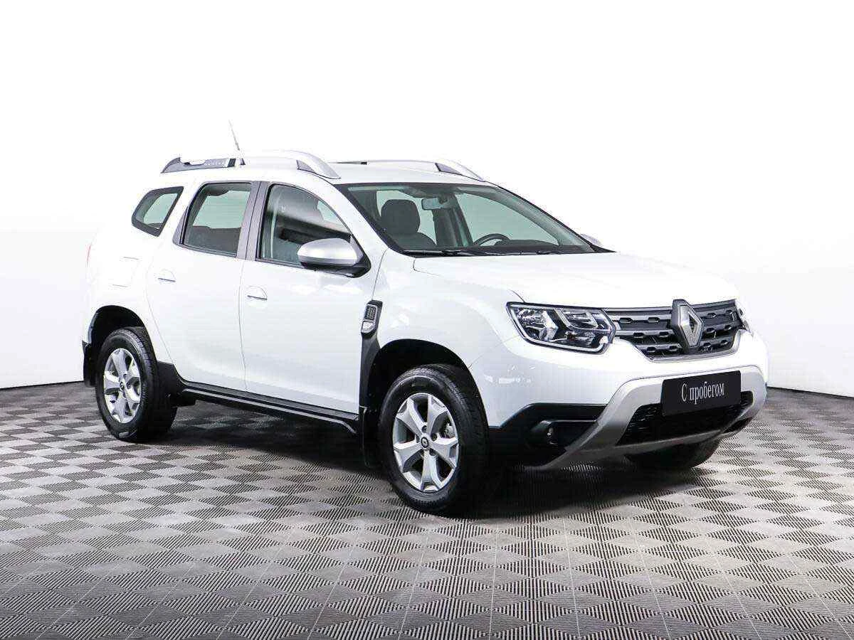 Renault Duster, Белый, 2021, Автоматическая, 135 л.с., цена от 1 296 000 руб.
