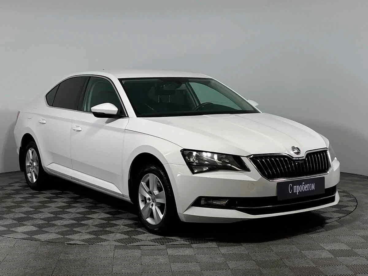 SKODA SUPERB, Белый, 2016, Робот, 150 л.с., цена от 1 152 000 руб.