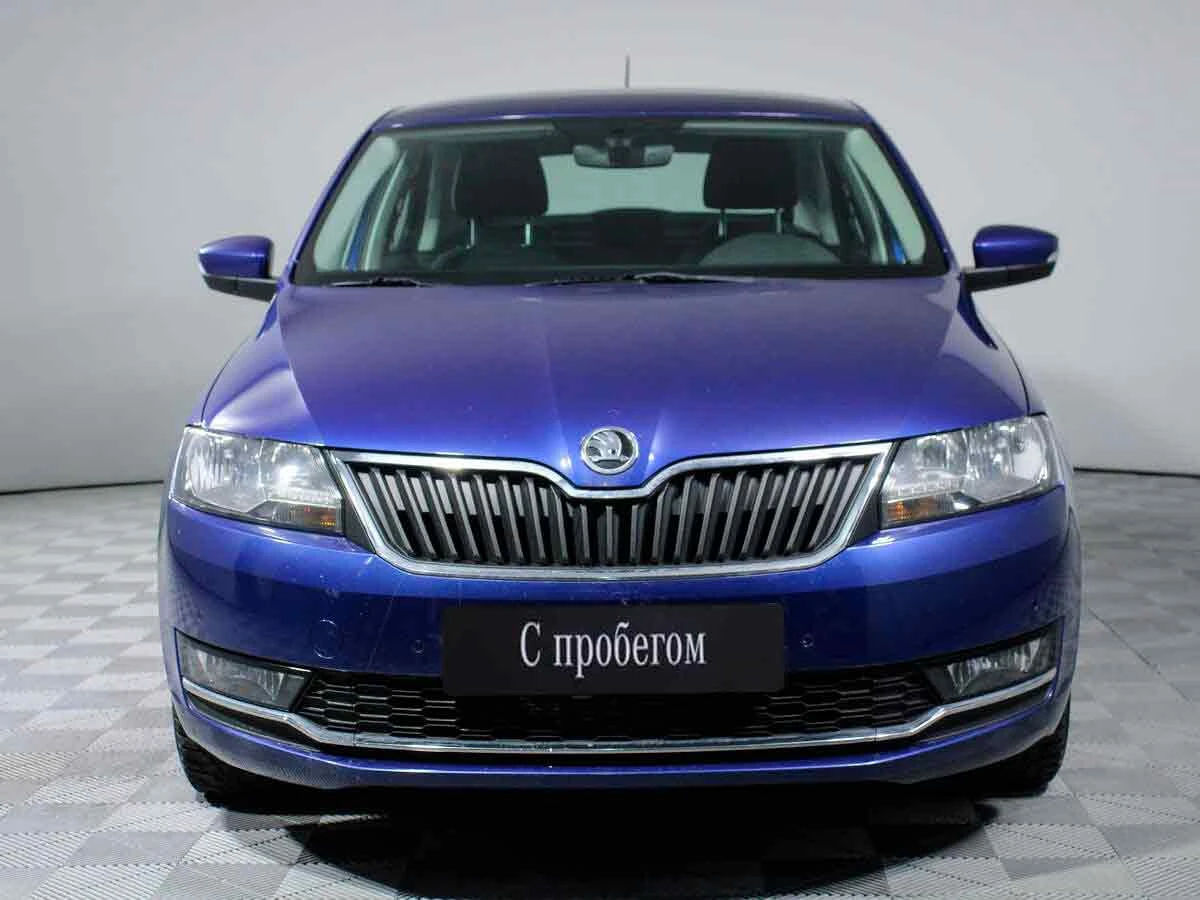 SKODA RAPID, Синий, 2019, Робот, 125 л.с., цена от 842 400 руб.
