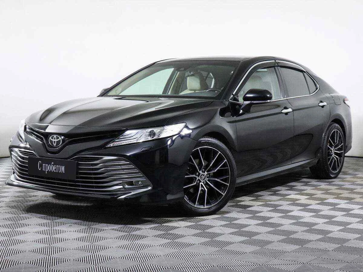 Toyota Camry, Черный, 2018, Автоматическая, 150 л.с., цена от 2 190 000 руб.