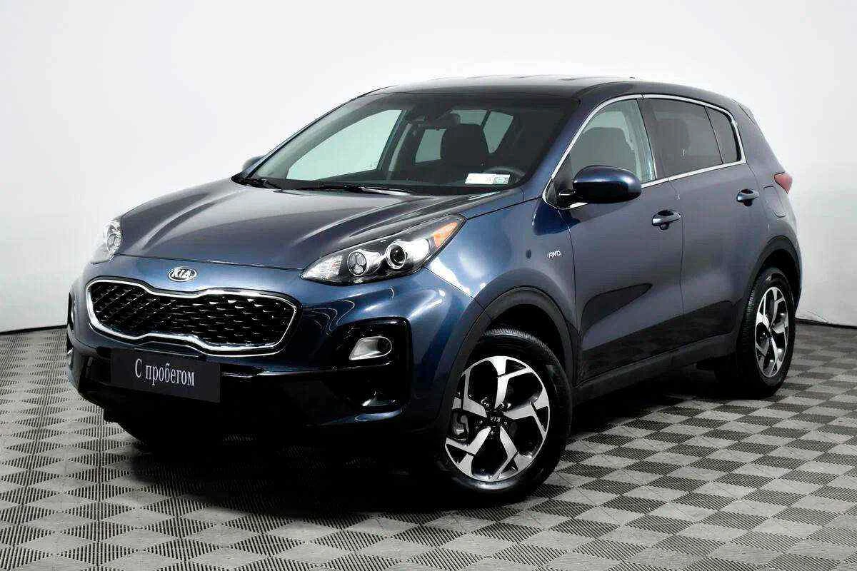 KIA Sportage, Синий, 2021, Автоматическая, 184 л.с., цена от 2 198 600 руб.