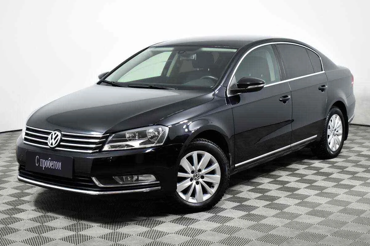 Volkswagen Passat, Черный, 2011, Робот, 152 л.с., цена от 450 000 руб.
