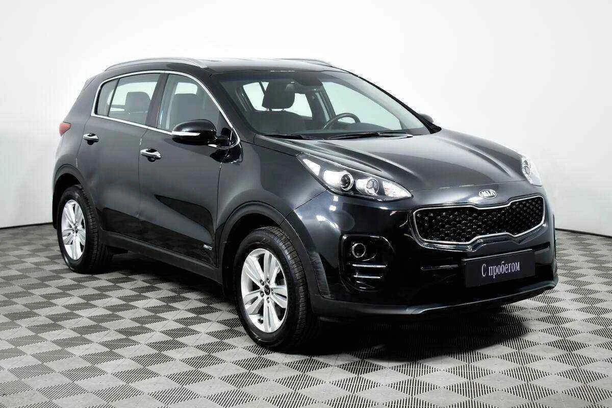 KIA Sportage, Черный, 2017, Механическая, 150 л.с., цена от 1 475 000 руб.