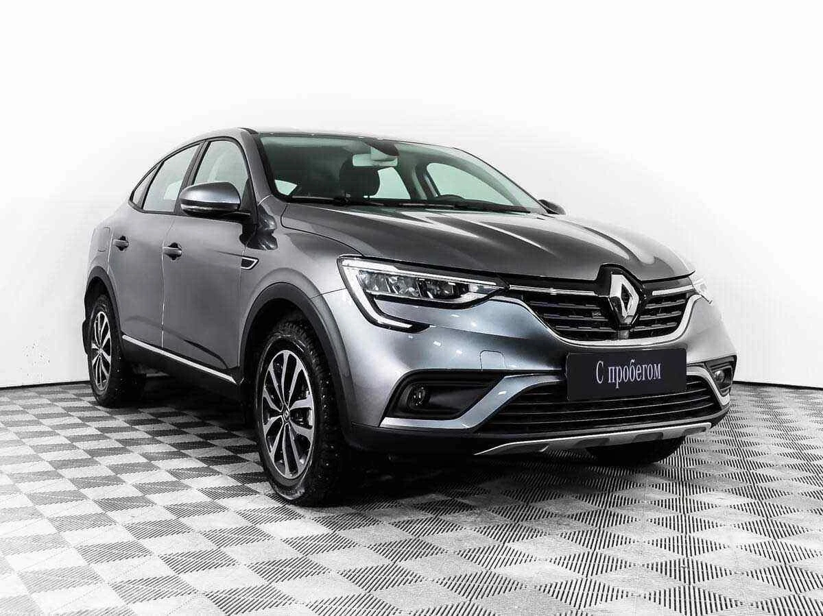 Renault Arkana, Серый, 2021, Вариатор, 114 л.с., цена от 1 260 000 руб.