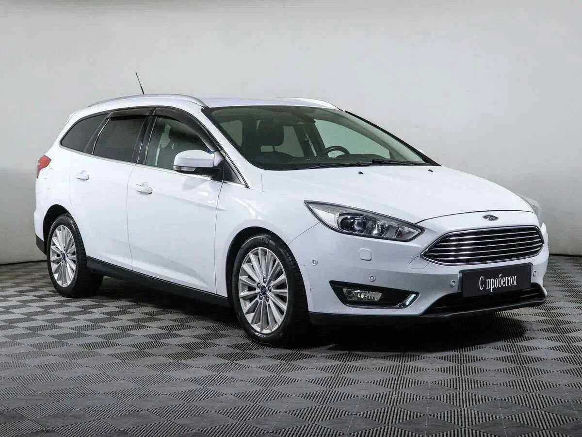 Ford Focus, Белый, 2018, Робот, 150 л.с., цена от 870 000 руб.