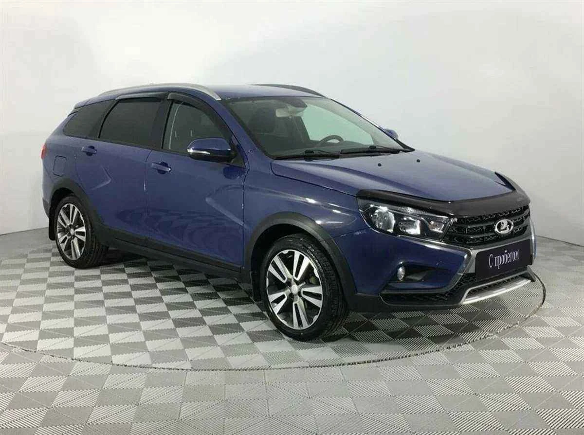 LADA Vesta SW Cross, Синий, 2019, Механическая, 122 л.с., цена от 721 000 руб.