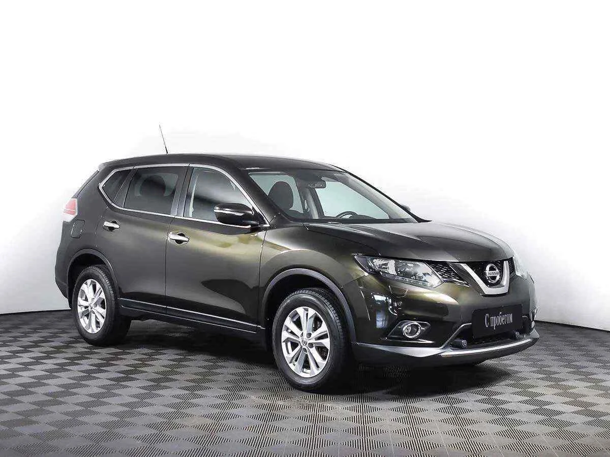 Nissan X-Trail, Зеленый, 2015, Вариатор, 144 л.с., цена от 1 226 000 руб.