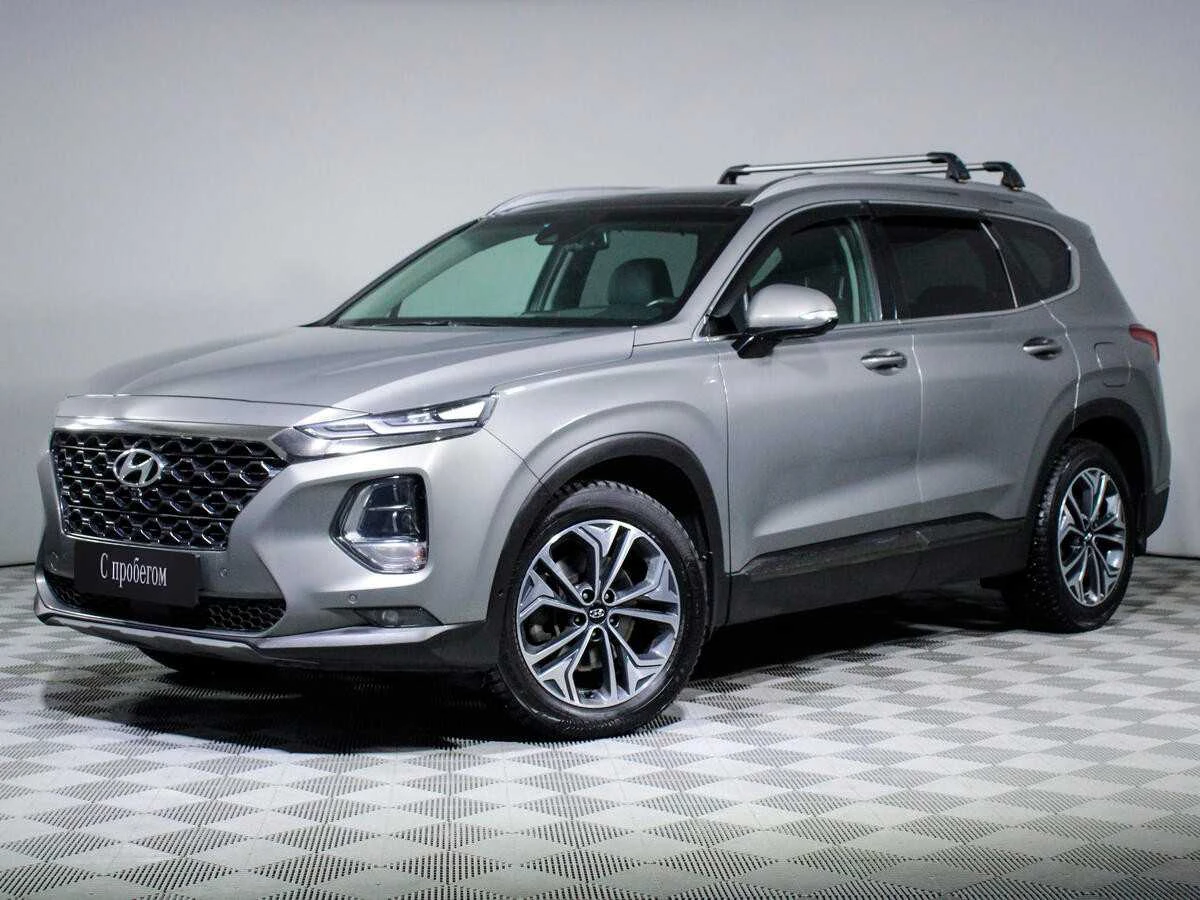 HYUNDAI SANTA FE, Серебряный, 2019, Автоматическая, 200 л.с., цена от 2 208 000 руб.