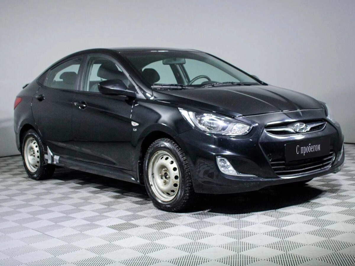 HYUNDAI SOLARIS, Черный, 2012, Автоматическая, 123 л.с., цена от 624 000 руб.