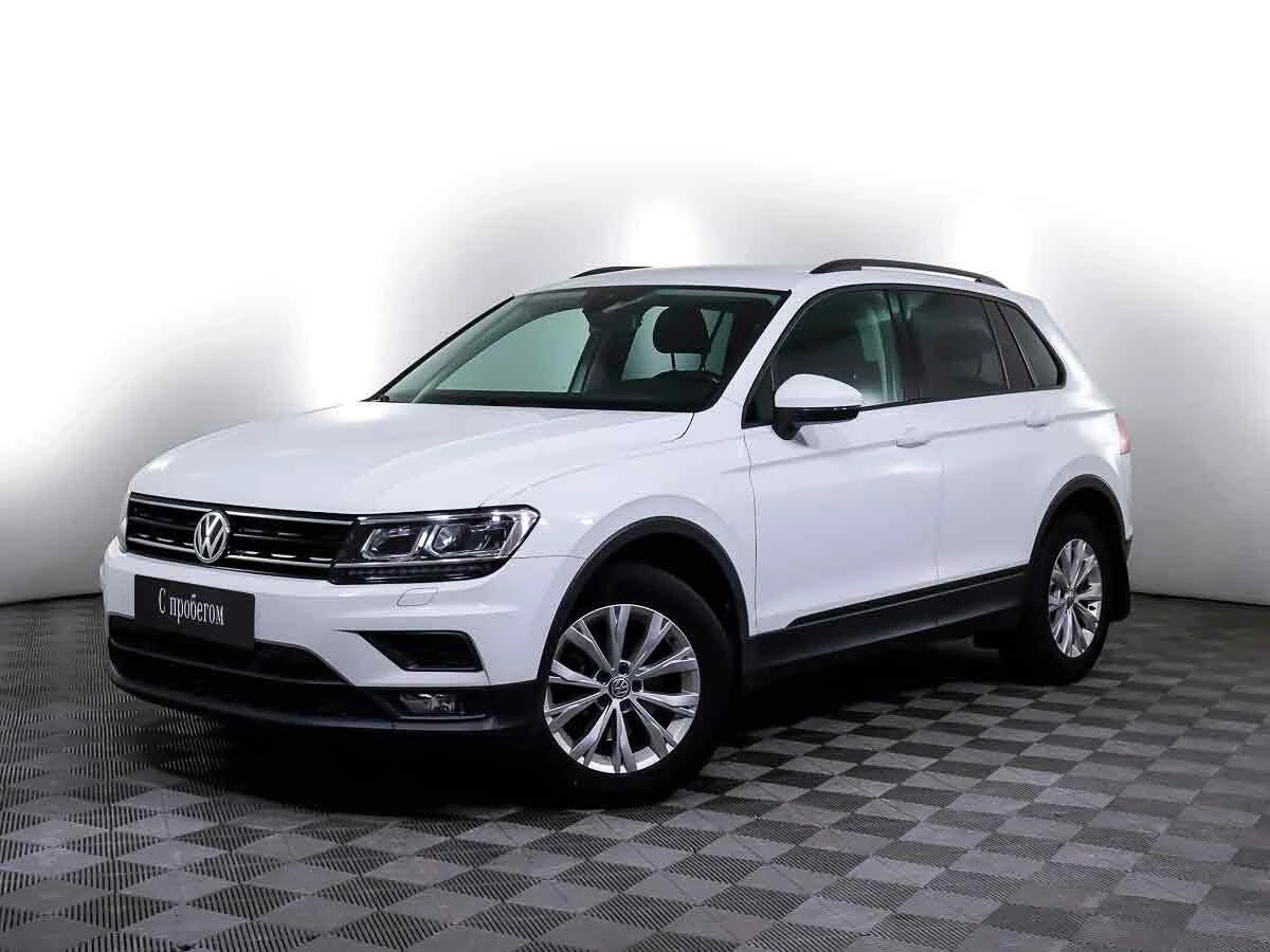 VOLKSWAGEN TIGUAN, Белый, 2020, Робот, 150 л.с., цена от 1 452 800 руб.