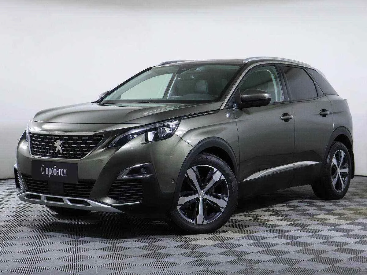 Peugeot 3008, Серый, 2018, Автоматическая, 130 л.с., цена от 1 230 000 руб.
