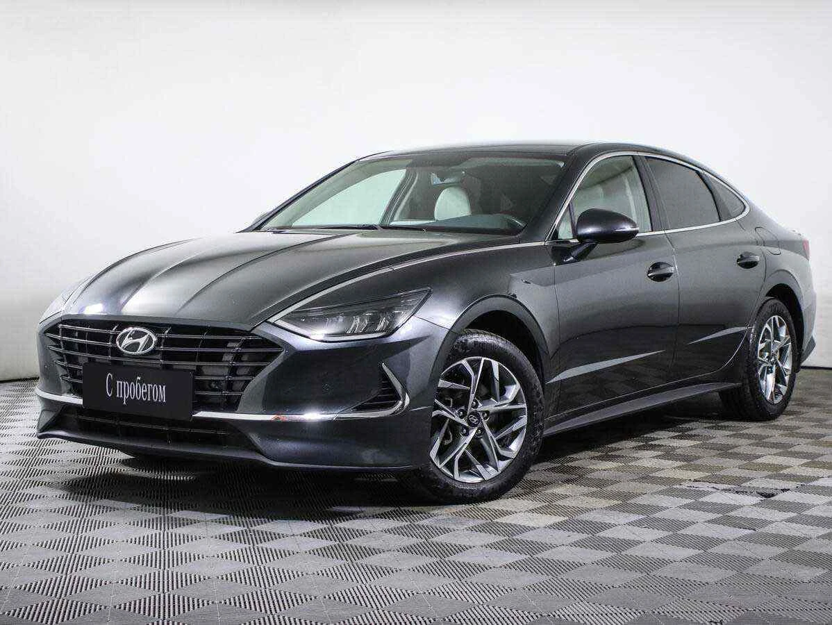 Hyundai Sonata, Черный, 2020, Автоматическая, 150 л.с., цена от 1 725 000 руб.