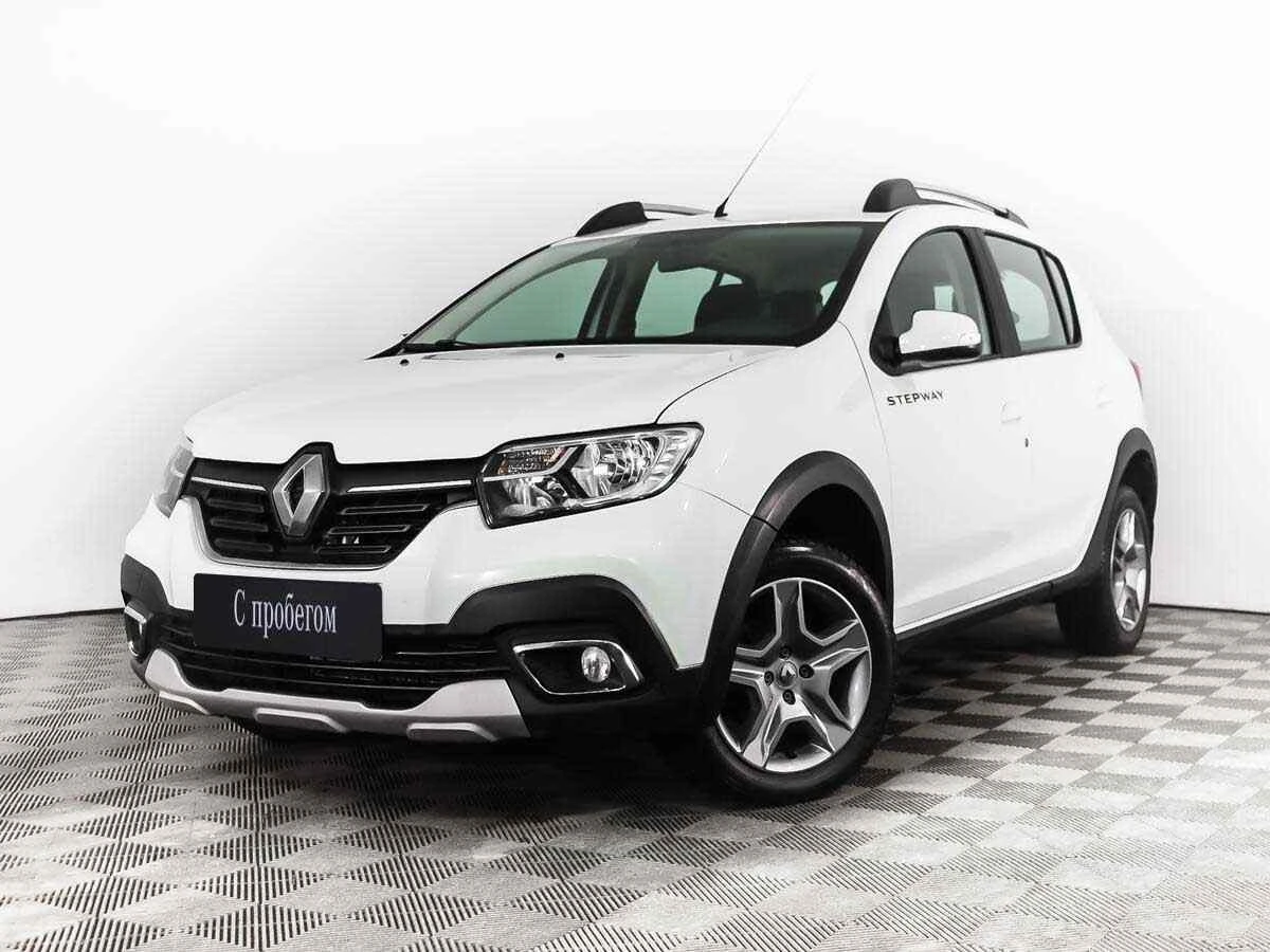 Renault Sandero, Белый, 2021, Автоматическая, 102 л.с., цена от 740 700 руб.