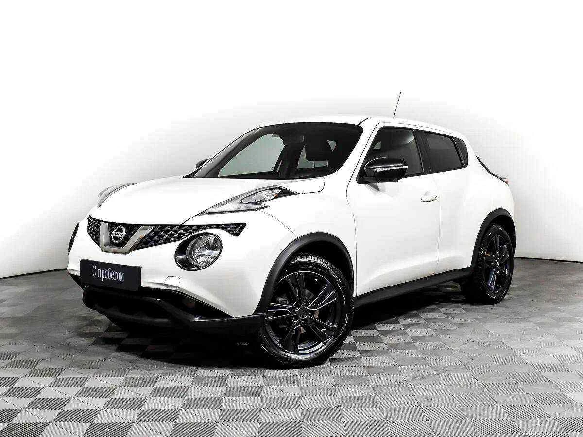 Nissan Juke, Белый, 2018, Вариатор, 117 л.с., цена от 1 100 000 руб.