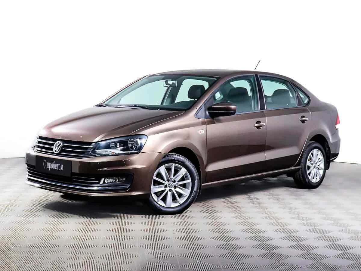 VOLKSWAGEN POLO, Коричневый, 2016, Автоматическая, 110 л.с., цена от 736 000 руб.
