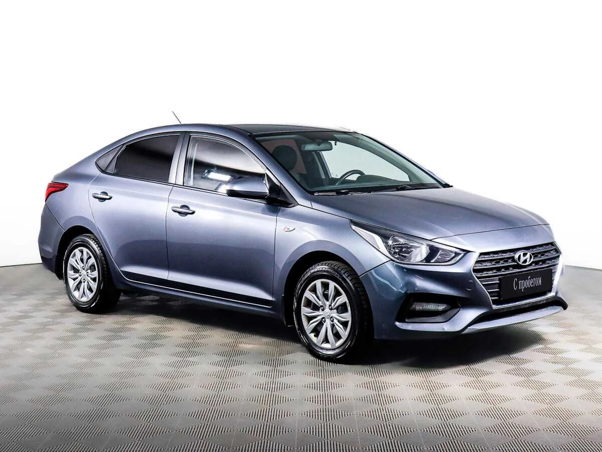HYUNDAI SOLARIS, Серый, 2018, Автоматическая, 123 л.с., цена от 936 000 руб.