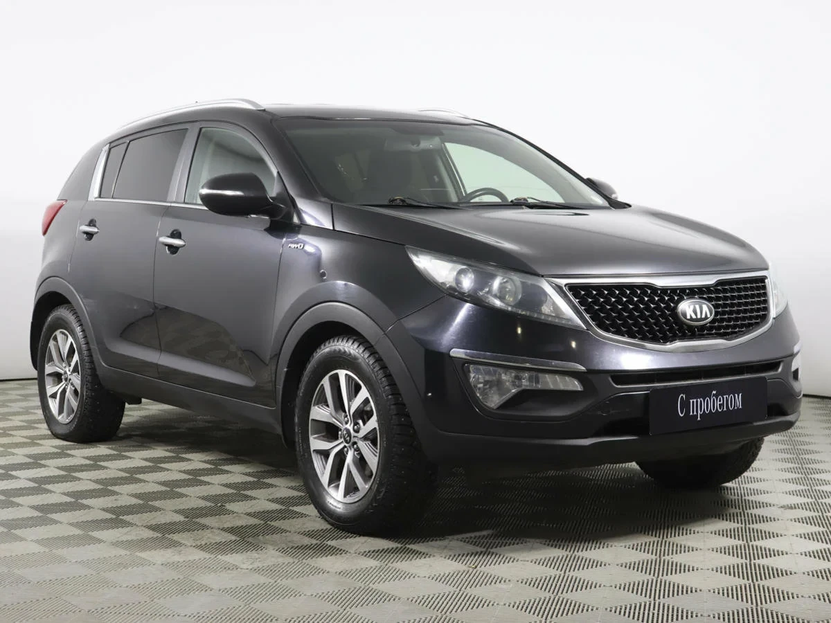 KIA Sportage, Черный, 2015, Автоматическая, 150 л.с., цена от 1 092 000 руб.