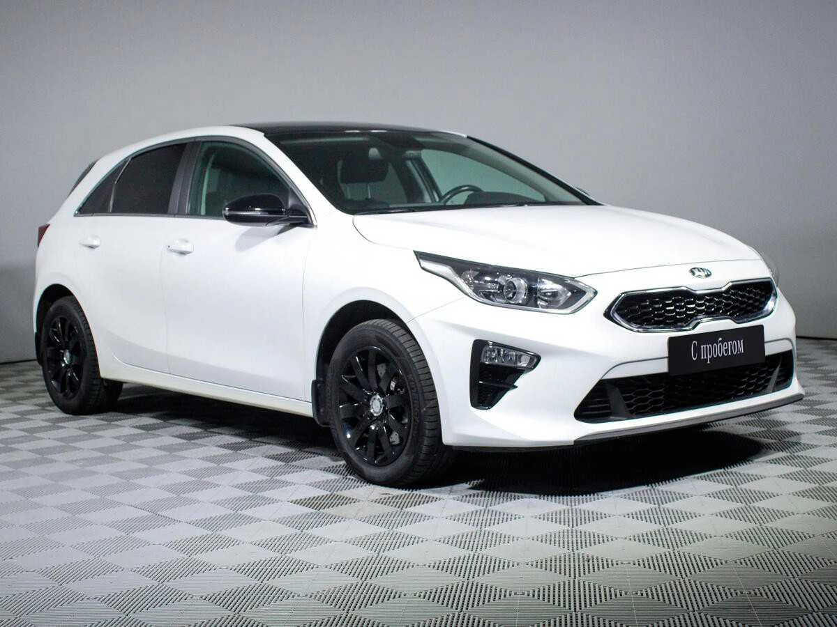 KIA CEED, Белый, 2020, Автоматическая, 128 л.с., цена от 1 232 000 руб.