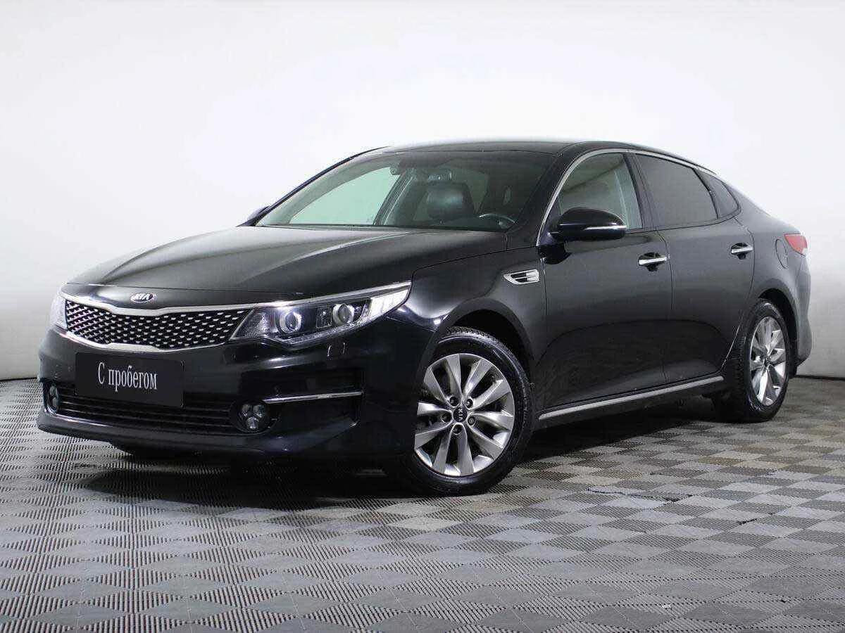 KIA Optima, Черный, 2017, Автоматическая, 150 л.с., цена от 1 398 000 руб.