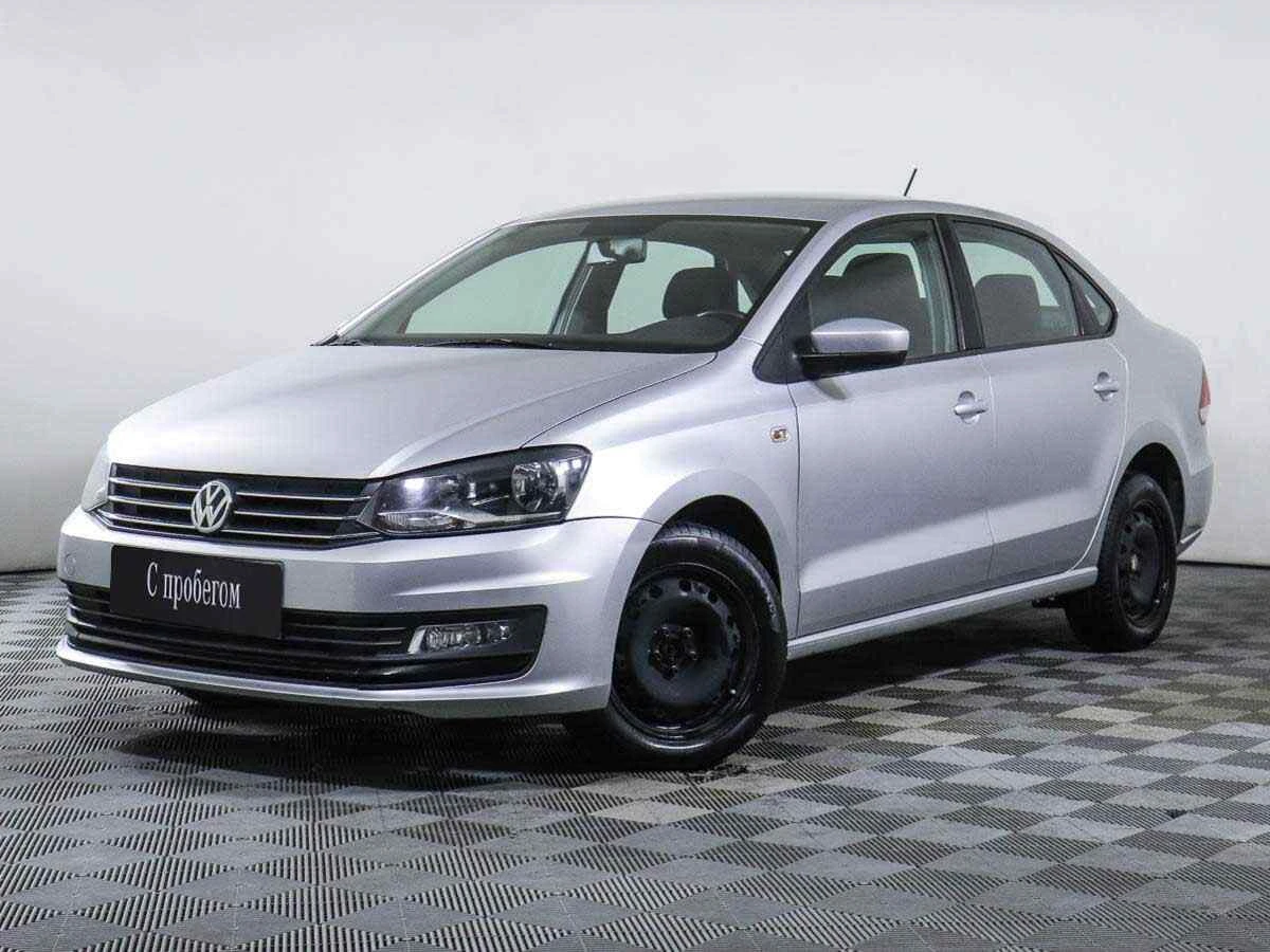 Volkswagen Polo, Серебряный, 2018, Автоматическая, 110 л.с., цена от 499 000 руб.