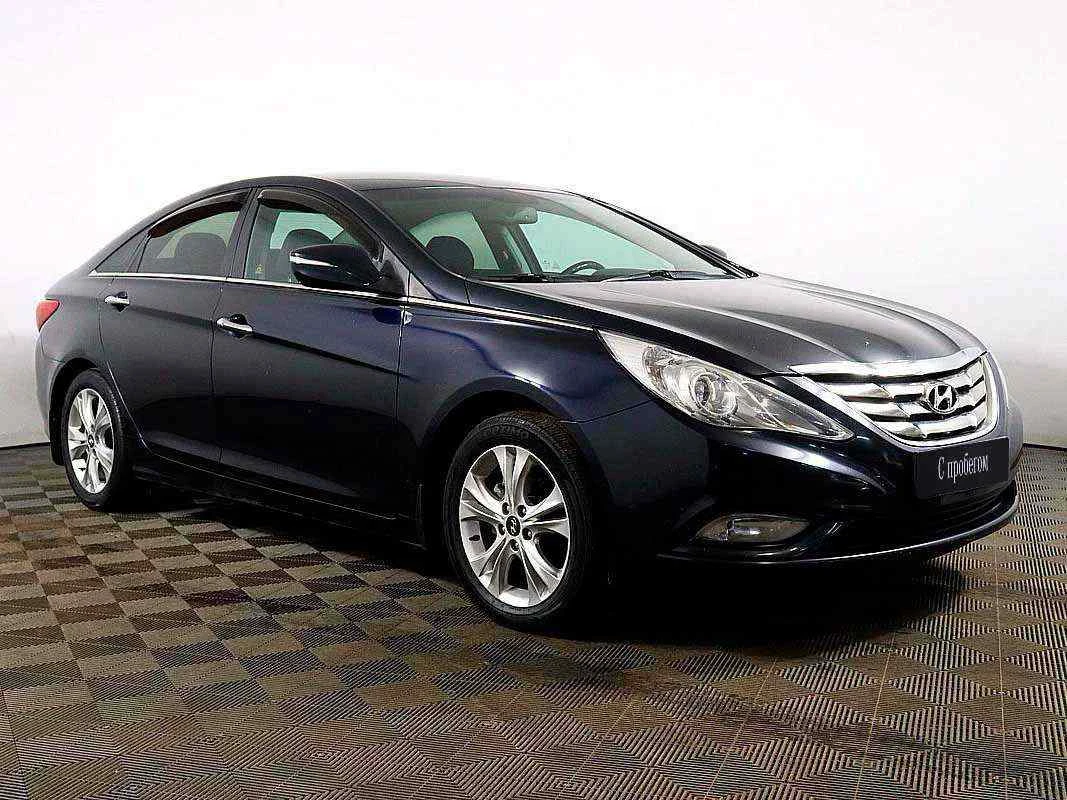 Hyundai Sonata, Синий, 2011, Автоматическая, 150 л.с., цена от 594 000 руб.