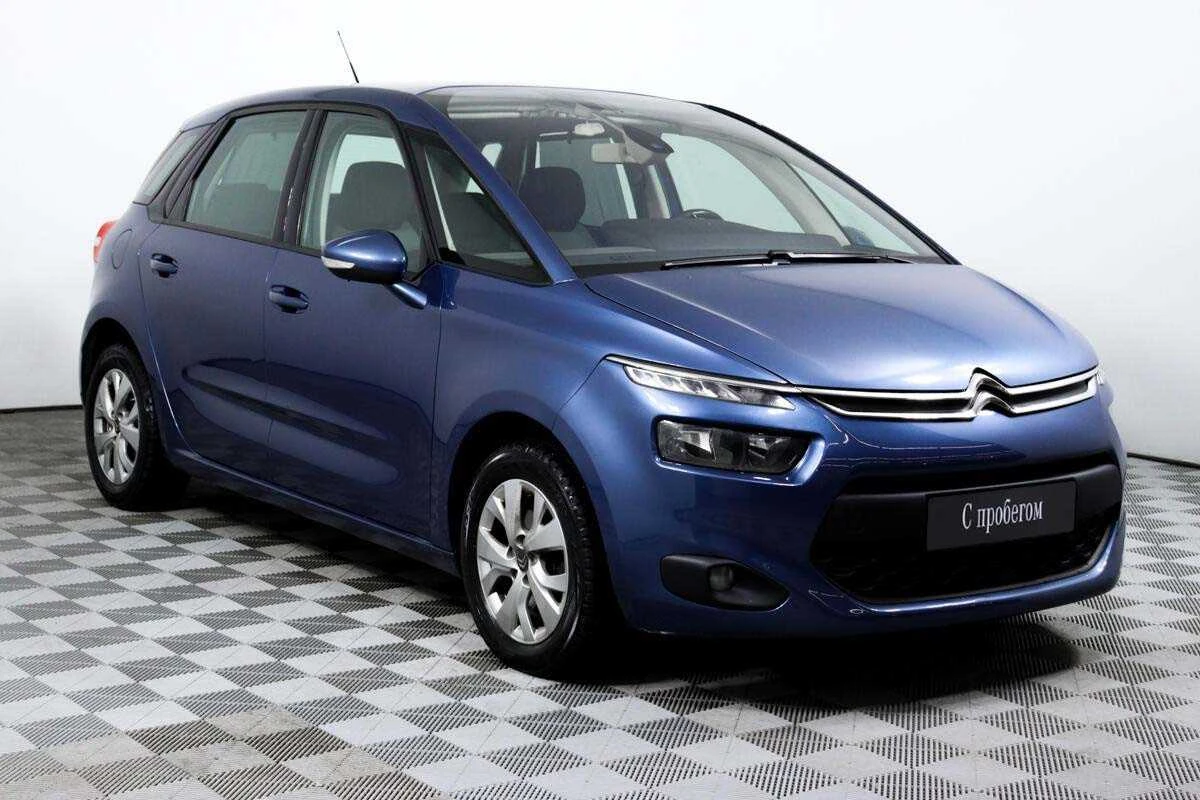 CITROEN C4 PICASSO, Голубой, 2014, Автоматическая, 150 л.с., цена от 659 200 руб.