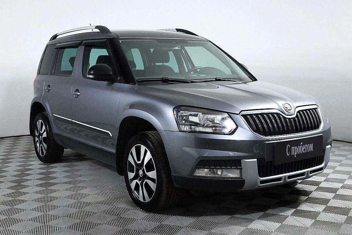 Skoda Yeti, Серый, 2015, Робот, 122 л.с., цена от 698 000 руб.