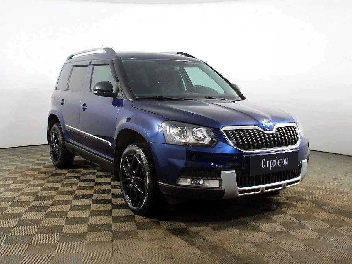 Skoda Yeti, Синий, 2017, Робот, 152 л.с., цена от 1 249 000 руб.